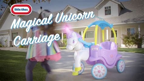 Little yikes magical unicirn carriage